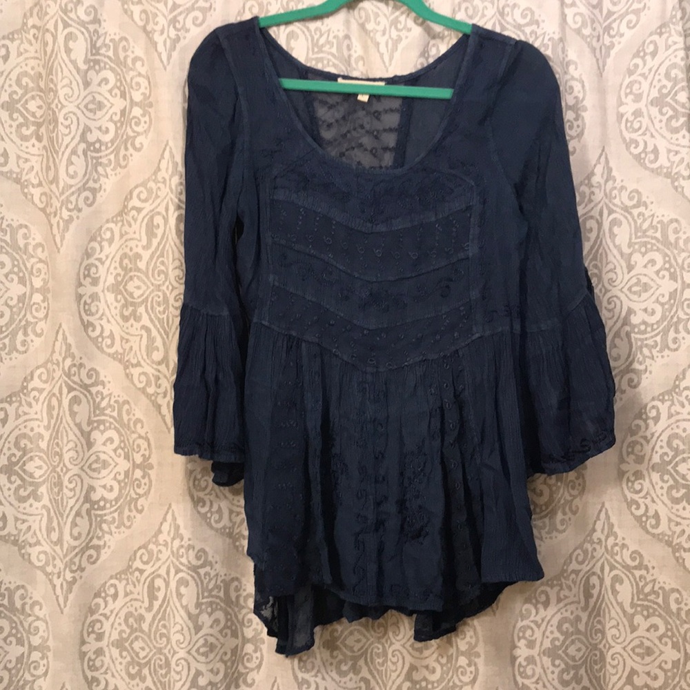 Blue blouse
